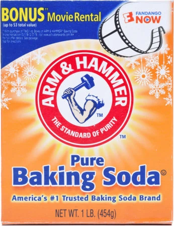 arm and hammer baking soda box