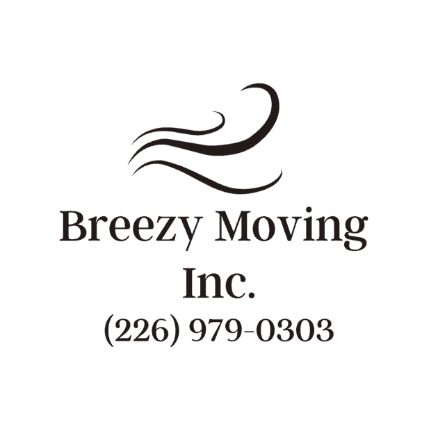 breezy moving logo bw