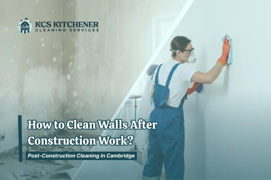 how to clean walls after construction